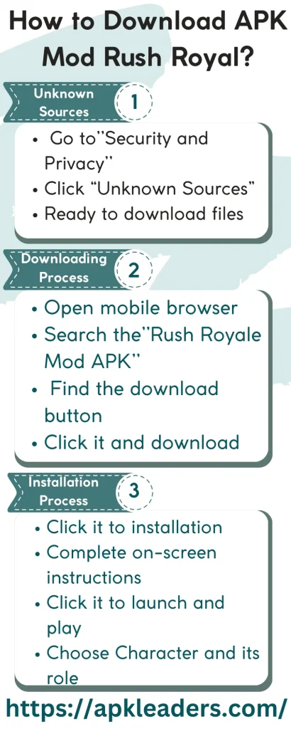 How to Download APK Mod Rush Royal?