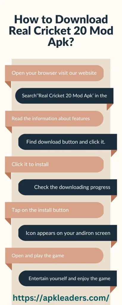 How to Download Real Cricket 20 Mod Apk