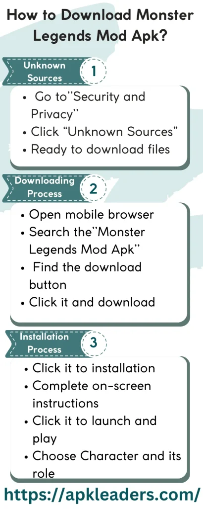 How to Download Monster Legends Mod Apk?