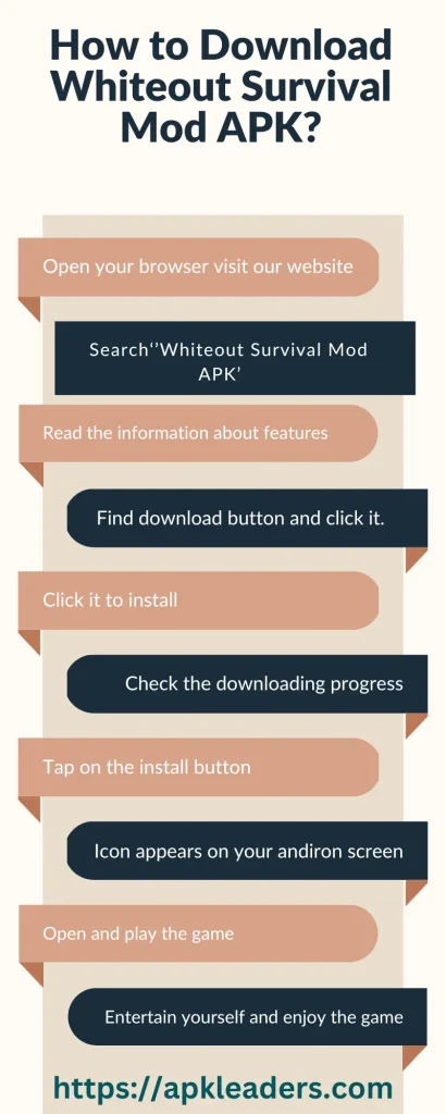 How to Download Whiteout Survival Mod APK