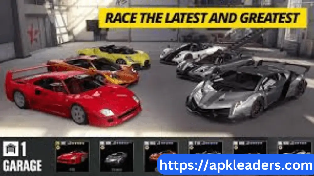 All Cars Unlocked - CSR Racing 2 MOD APK