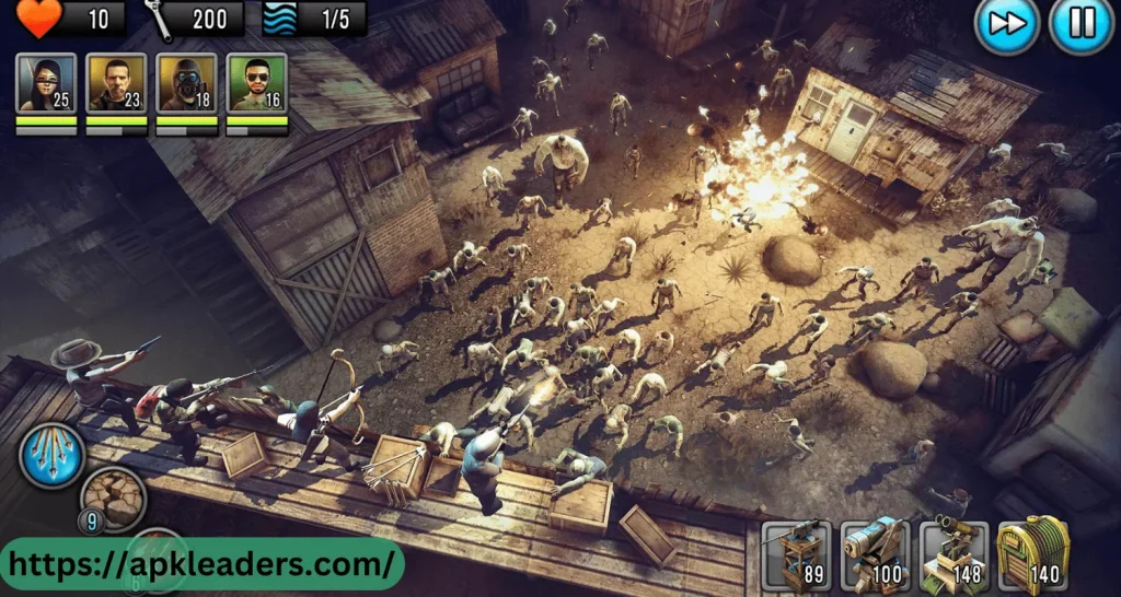 Zombie Tower MOD APK Graphics