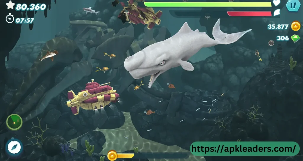 Hungry Shark Evolution MOD APK v12.9.0 (Unlimited Money & Gems)